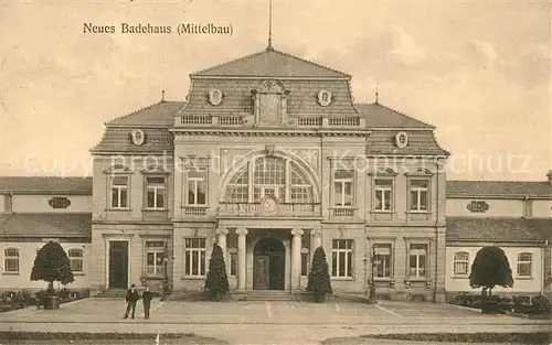 AK / Ansichtskarte Bad Rothenfelde Badehaus Mittelbau Kat. Bad Rothenfelde