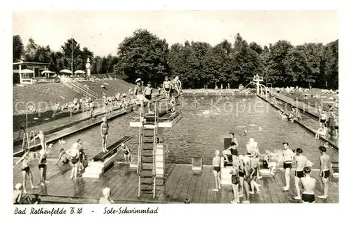 AK / Ansichtskarte Bad Rothenfelde Sole Schwimmbad Kat. Bad Rothenfelde