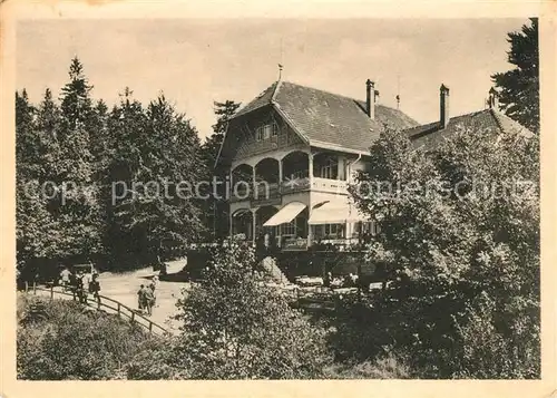 AK / Ansichtskarte Heidelberg Neckar Hoehengaststaette Koenigstuhl Kat. Heidelberg