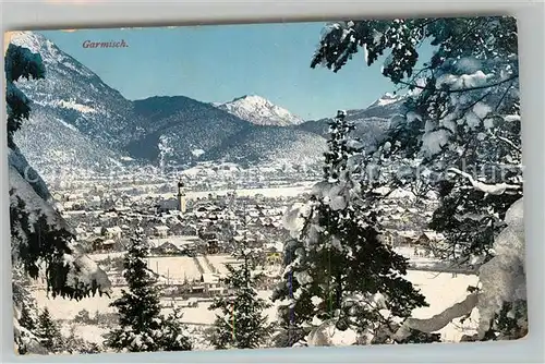 AK / Ansichtskarte Garmisch Partenkirchen  Kat. Garmisch Partenkirchen