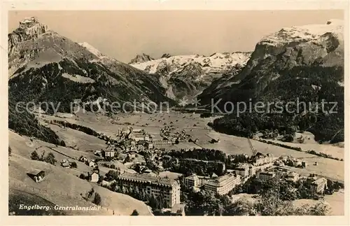 AK / Ansichtskarte Engelberg OW Panorama Kat. Engelberg