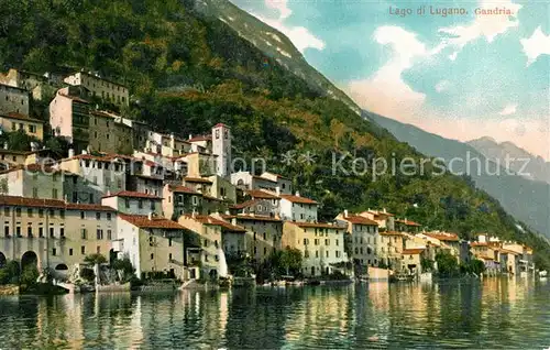 AK / Ansichtskarte Gandria Lago di Lugano Panorama Kat. Gandria