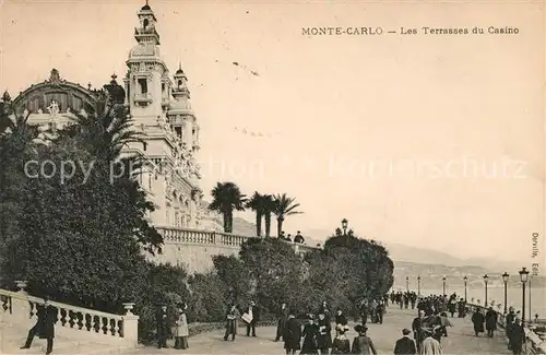 AK / Ansichtskarte Monte Carlo Les Terrasses du Casino Kat. Monte Carlo