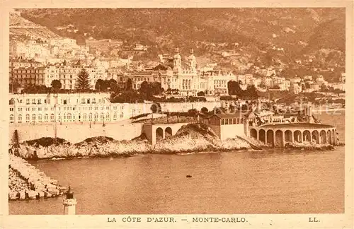 AK / Ansichtskarte Monte Carlo Palais Kat. Monte Carlo