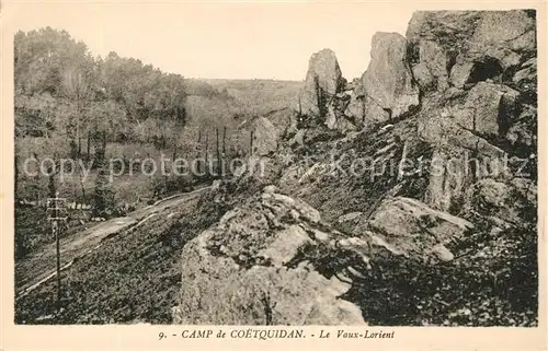 AK / Ansichtskarte Camp de Coetquidan Le Vaux Lorient Kat. Guer