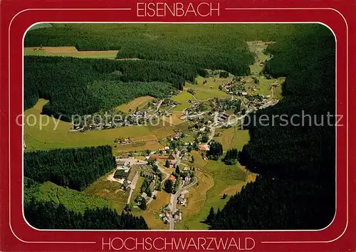 AK / Ansichtskarte Eisenbach Schwarzwald Fliegeraufnahme Kat. Eisenbach (Hochschwarzwald)