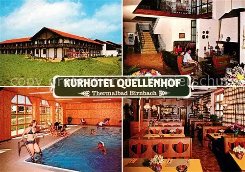 AK / Ansichtskarte Birnbach Rottal Kurhotel Quellenhof