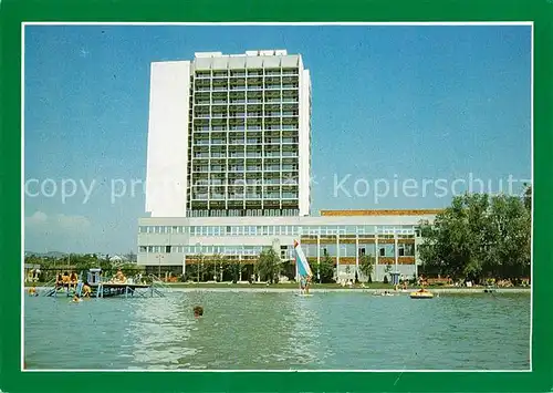 AK / Ansichtskarte Balatonfuered Szalloda Hotel am Plattensee Kat. Ungarn