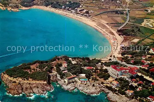 AK / Ansichtskarte S Agaro Vista aerea de la bahia Kat. Costa Brava Spanien