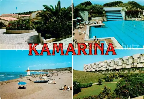 AK / Ansichtskarte Kamarina Club Mediterranee Strand Swimming Pool Kat. Camerina Sizilien