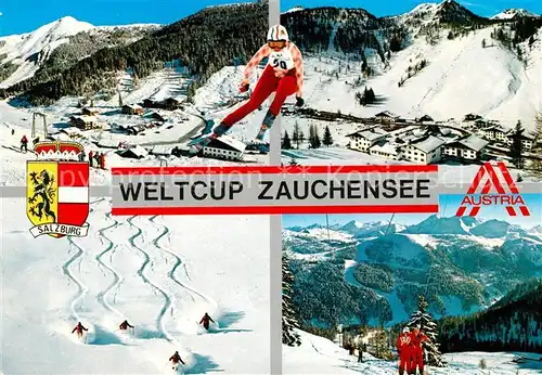 AK / Ansichtskarte Zauchensee Ski Weltcup Wintersportzentrum Alpen Kat. Altenmarkt im Pongau