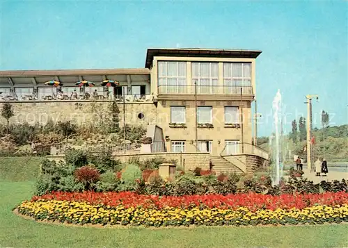 AK / Ansichtskarte Nordhausen Thueringen HO Gaststaette Stadt Terrasse Kat. Nordhausen Harz