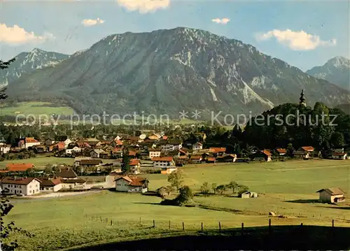 AK / Ansichtskarte Ruhpolding Panorama mit Rauschberg Kat. Ruhpolding