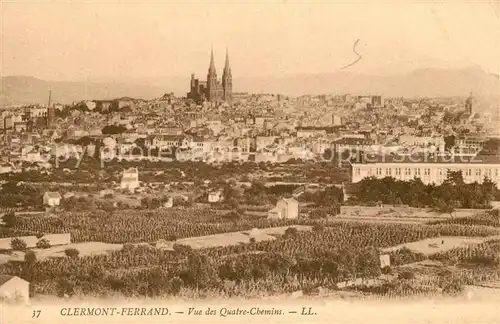 AK / Ansichtskarte Clermont Ferrand Puy de Dome Vue des Quatre Chemins Kat. Clermont Ferrand