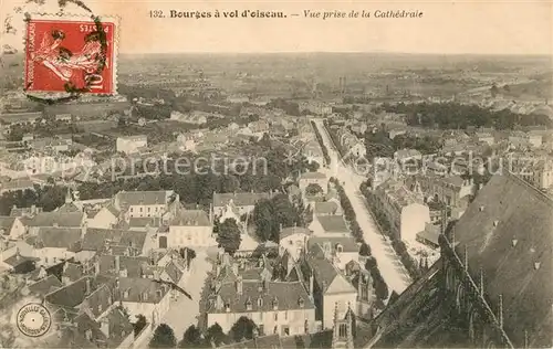 AK / Ansichtskarte Bourges Vue prise de la Cathedrale Kat. Bourges