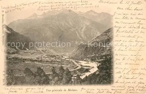 AK / Ansichtskarte Modane Vue generale Kat. Modane