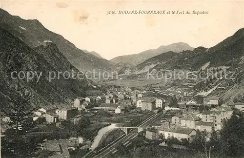 AK / Ansichtskarte Fourneaux Modane et le Fort du Replaton