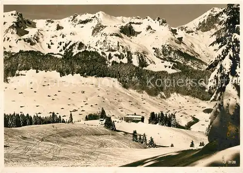 AK / Ansichtskarte Unterwasser Toggenburg Hotel Sternen Bergrestaurant Iltios Kat. Unterwasser