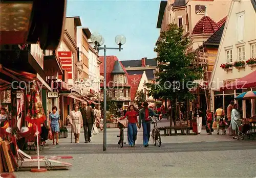 AK / Ansichtskarte Delmenhorst Fussgaengerzone Lange Strasse Kat. Delmenhorst