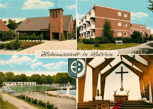 AK / Ansichtskarte Hohenwestedt Kirche Kat. Hohenwestedt