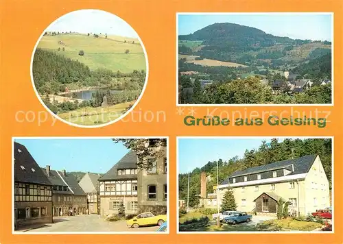 AK / Ansichtskarte Geising Erzgebirge Stadtbad Erholungsheim Aschergraben Kat. Geising Osterzgebirge