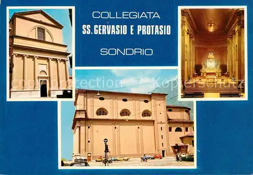AK / Ansichtskarte Sondrio Kloster Sant Gervasio e Protasio Kat. Sondrio
