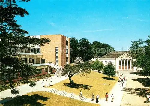 AK / Ansichtskarte Heringsdorf Ostseebad Usedom Promenade mit FDGB Urlauberrestaurant Sanddorn Kulturhaus Kat. Heringsdorf