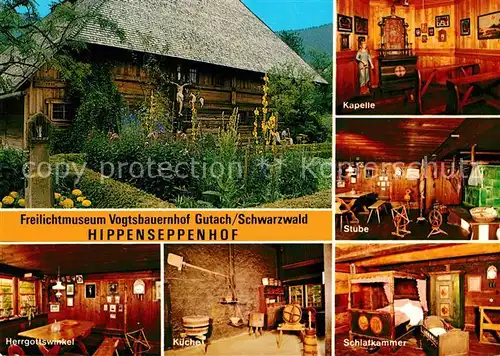 AK / Ansichtskarte Gutach Schwarzwald Freilichtmuseum Vogtsbauernhof Kat. Gutach