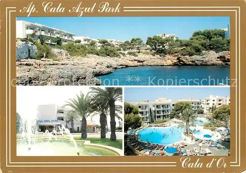 AK / Ansichtskarte Cala d Or Apartamentos Cala Azul Park Piscina Kat. Mallorca