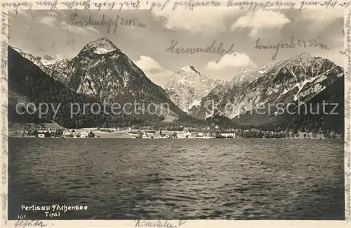 AK / Ansichtskarte Pertisau Achensee Partie am See Kat. Eben am Achensee