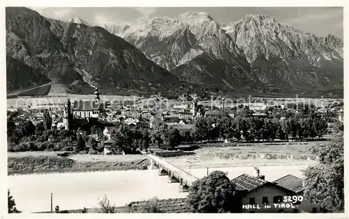 AK / Ansichtskarte Hall Tirol Brueckenpartie Kat. Hall in Tirol