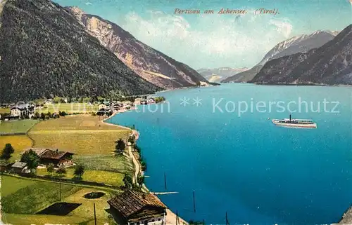 AK / Ansichtskarte Pertisau Achensee Partie am See Kat. Eben am Achensee