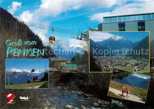 AK / Ansichtskarte Zillertal Tirol Bergbahn Penken