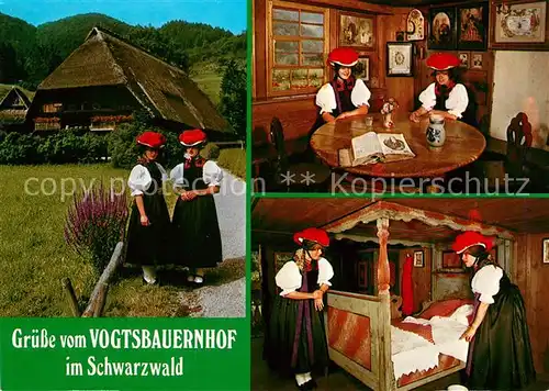 AK / Ansichtskarte Gutach Schwarzwald Vogtsbauernhof Schwarzwaelder Freilichtmuseum Kat. Gutach