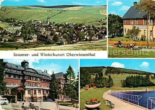 AK / Ansichtskarte Oberwiesenthal Erzgebirge Hotel Bergfrieden Erholungsheim IG Wismut Aktivist Fichtelberg Kat. Oberwiesenthal