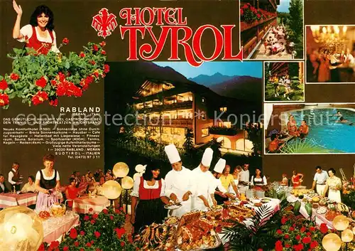 AK / Ansichtskarte Rabland Hotel Tyrol
