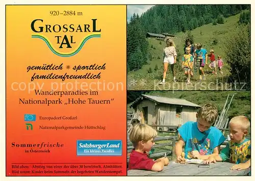 AK / Ansichtskarte Grossarl Wanderspass fuer Familien Kat. Grossarl