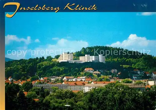 AK / Ansichtskarte Inselsberg Schmalkalden Klinik Kat. Schmalkalden