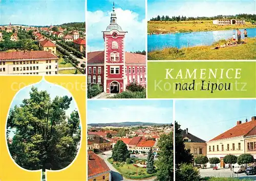 AK / Ansichtskarte Kamenice nad Lipou Stadtansichten