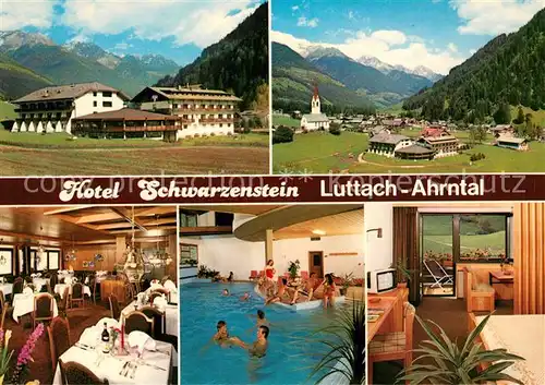 AK / Ansichtskarte Luttach Ahrntal Suedtirol Hotel Schwarzenstein Ahrntal Sasso Nero Valle Aurina Alpenpanorama Kat. Ahmtal