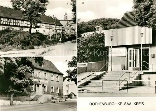 AK / Ansichtskarte Rothenburg Koennern Teilansicht HOG Tagescafe Rothenburg HO Einkaufszentrum Kat. Rothenburg Koennern