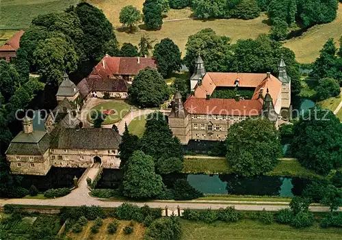 AK / Ansichtskarte Herbern Schloss Westerwinkel Fliegeraufnahme Kat. Ascheberg