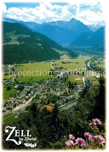 AK / Ansichtskarte Zell Ziller Tirol Panorama Kat. Zell am Ziller
