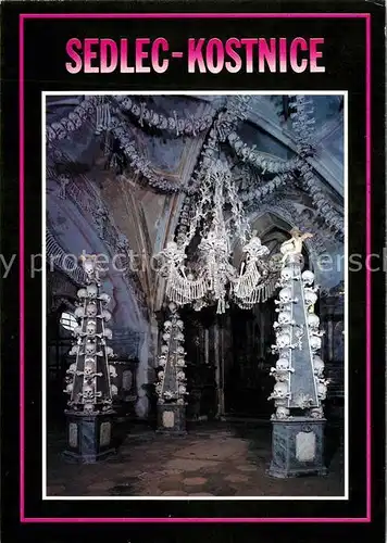 AK / Ansichtskarte Sedlec Ve spodni casti puv goticke hlbitovni kaple postavene kolem