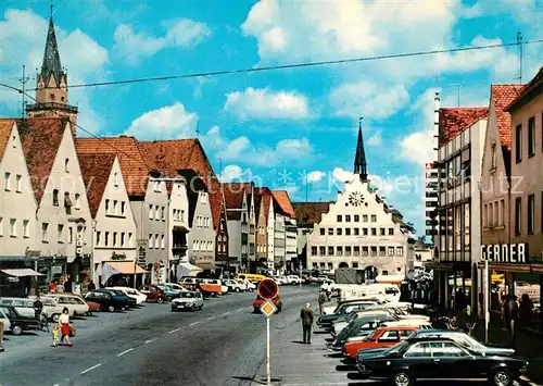 AK / Ansichtskarte Neumarkt Oberpfalz Hauptstrasse mit Rathaus Kat. Neumarkt i.d.OPf.