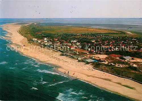 AK / Ansichtskarte Wangerooge Nordseebad Fliegeraufnahme Kat. Wangerooge