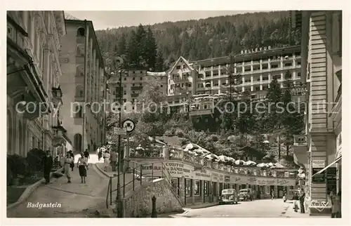 AK / Ansichtskarte Bad Gastein an der Tauernbahn Hotel Bellevue Kat. Bad Gastein