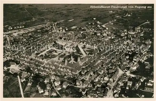 AK / Ansichtskarte Freudenstadt Kurort Schwarzwald Fliegeraufnahme Kat. Freudenstadt