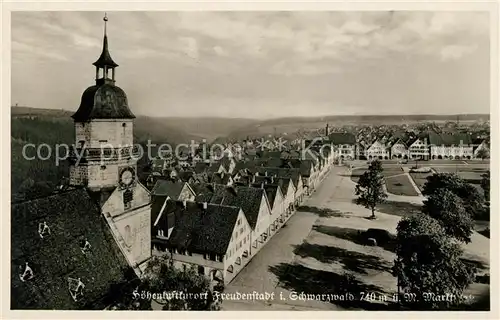 AK / Ansichtskarte Freudenstadt Marktplatz Kurort Schwarzwald Kat. Freudenstadt