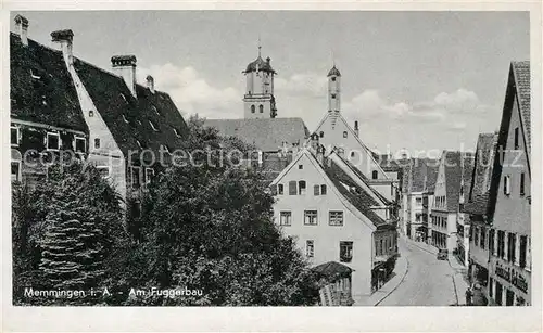 AK / Ansichtskarte Memmingen Partie am Fuggerbau Kat. Memmingen